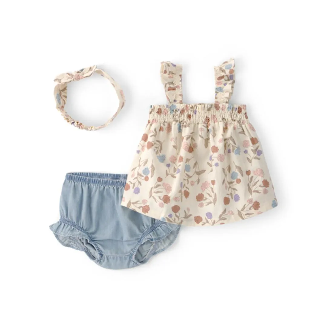 BLUSA SM C/SHORT-VINCHA