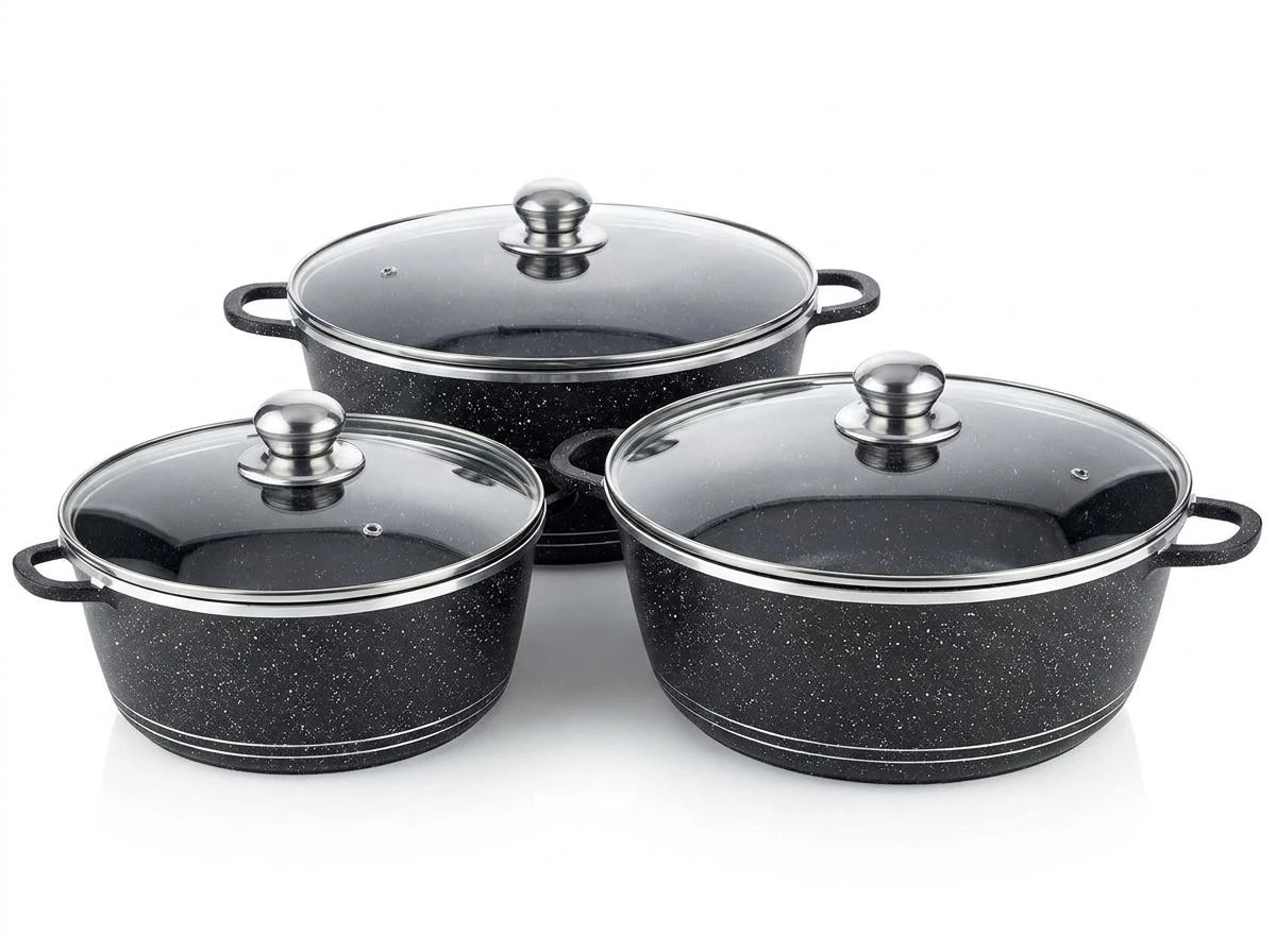 JGO D/OLLAS D/ALUMINIO FUNDIDO 6PCS