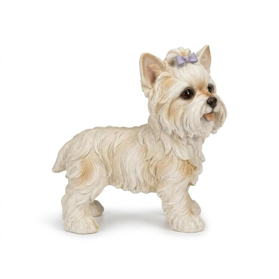 ADORNO JARDIN PERRITO YORKSHIRE