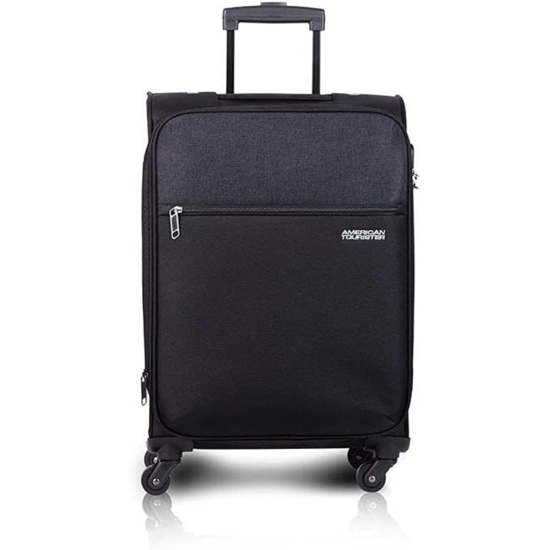 MALETA C/RODOS FRANKFURT SPINNER 56/20 NGRO