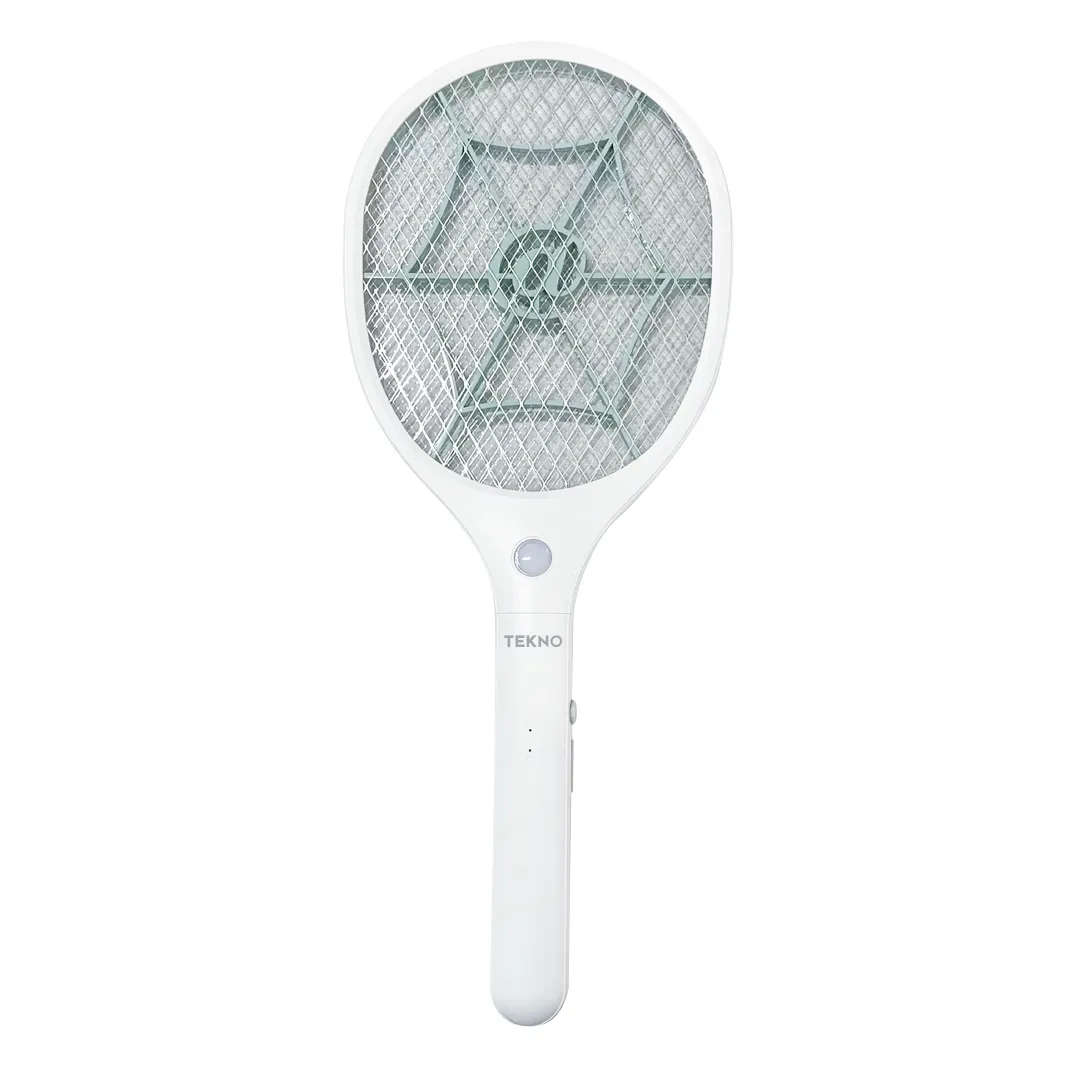 RAQUETA MATA INSECTO RECARGABLE LED