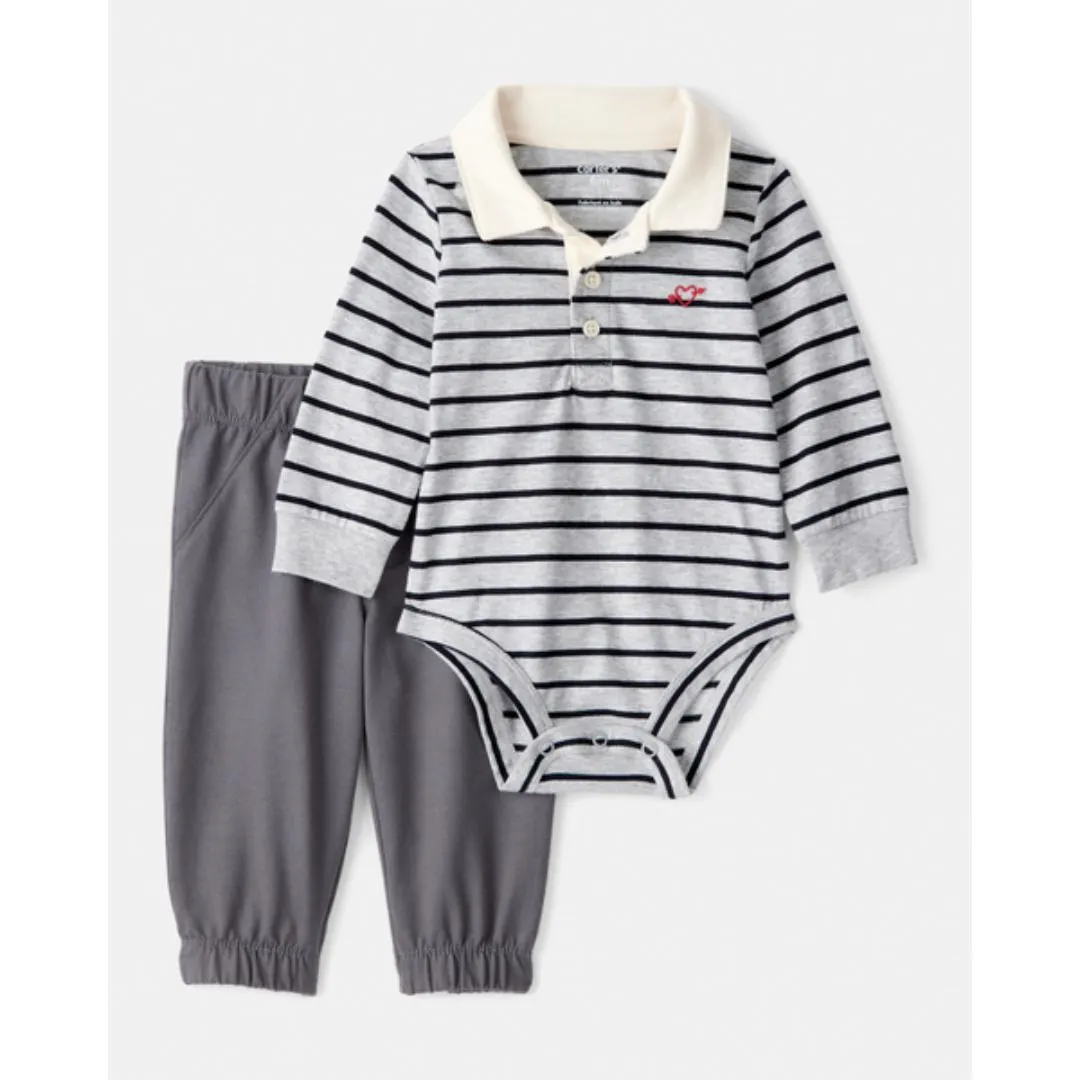MAMELUCO ML C/PANT 2PCS B