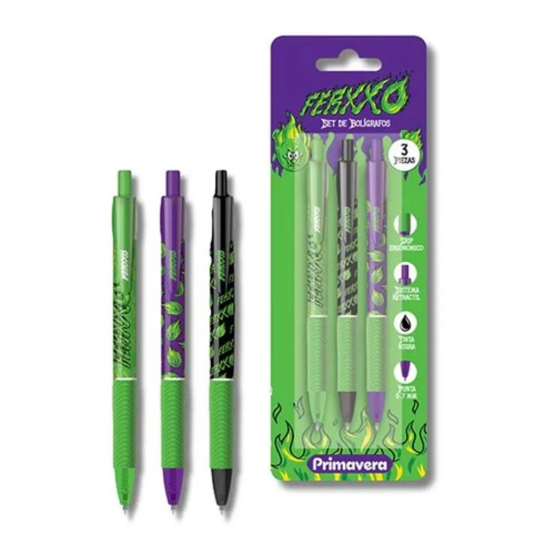 SET BOLIGRAFO PRIMAVERA MEGA X3