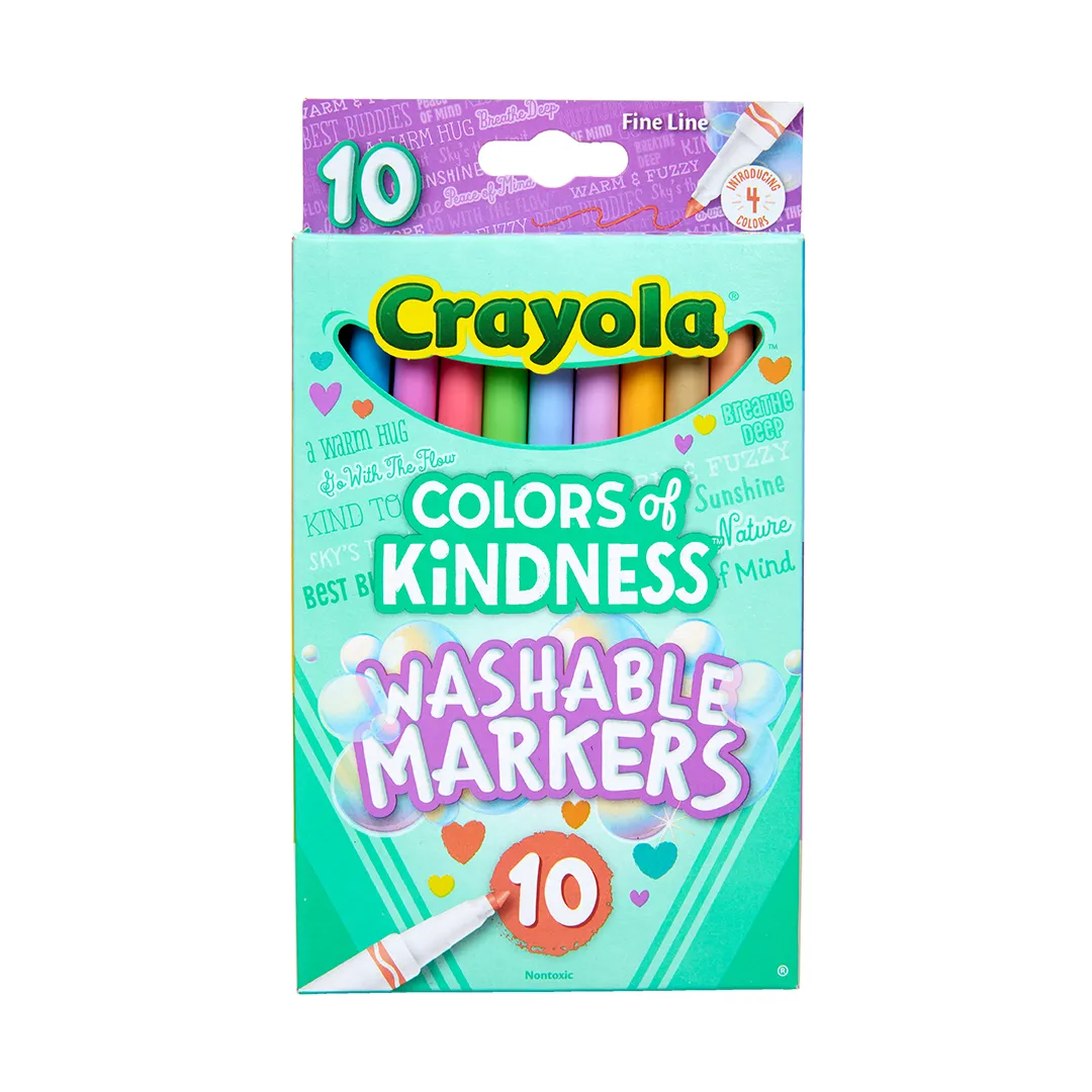 MARCADORES 10PCS KINDNESS FINE LINE