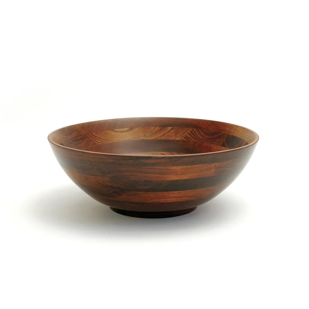 ENSALADERA D/MADERA 13.75D"X5"H CHERRY