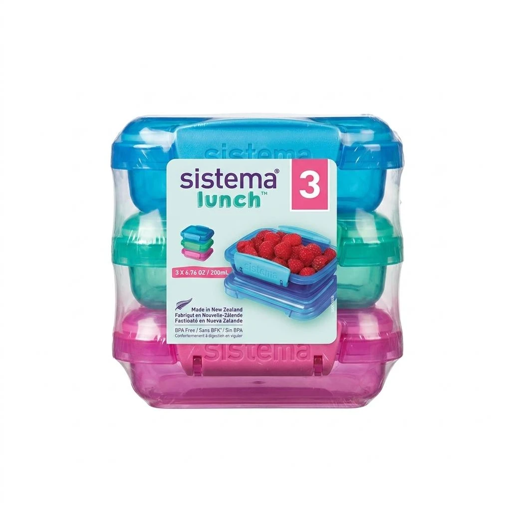 JGO D/RECIPIENTES LUNCH 3PACK 200ML STDO
