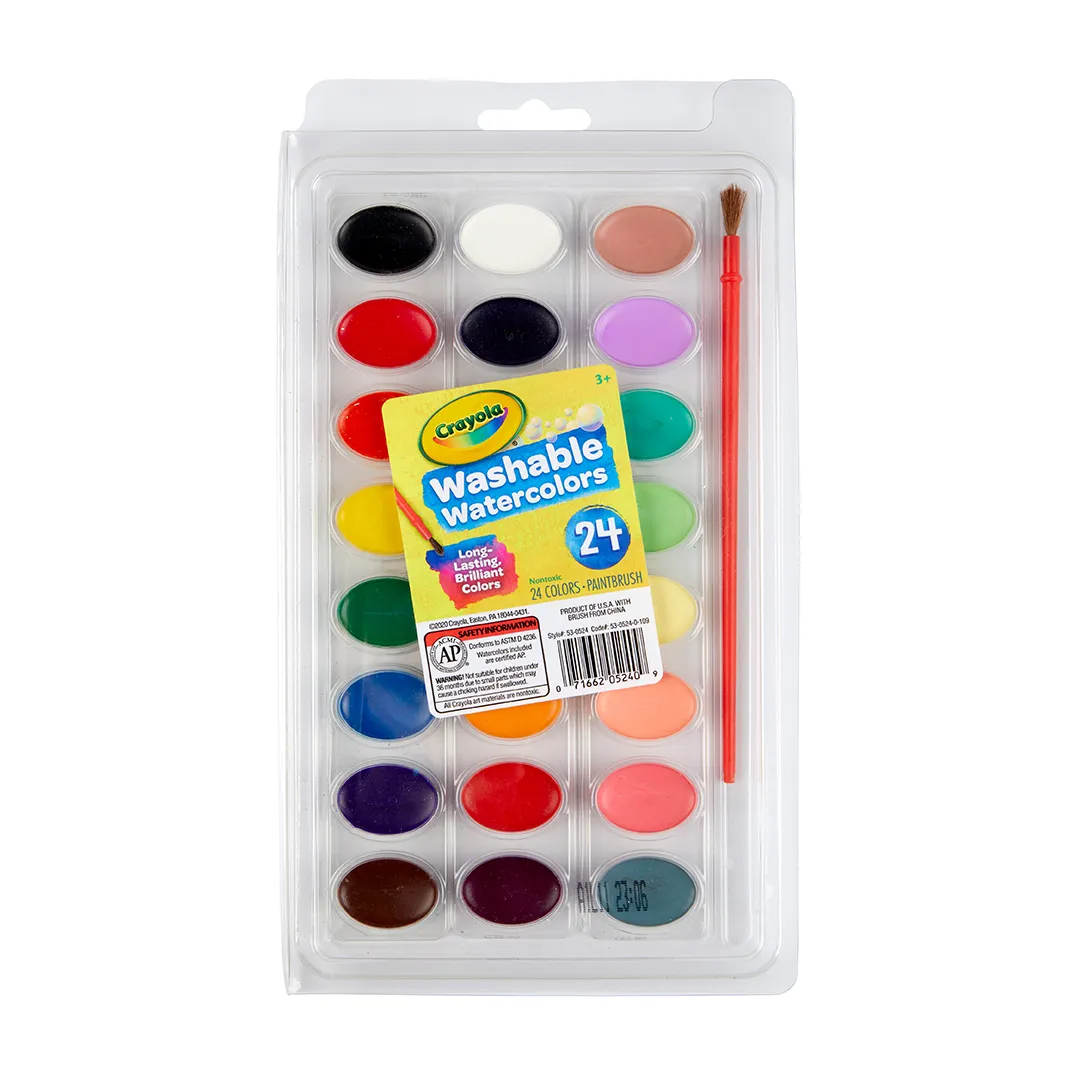 ACUARELA M/CRAYOLA 1X24