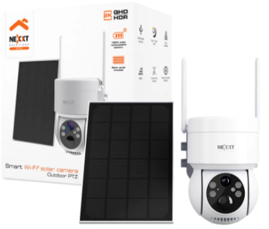 CAMARA SMART NEXXT/EXTERIOR/PANEL SOLAR