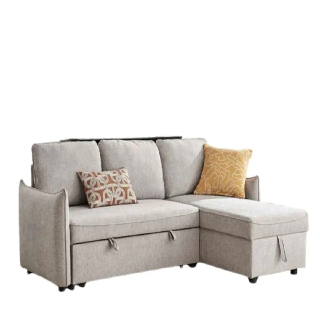 SOFA CHAISE C/SOFA CAMA C/ALMACENAMIENTO