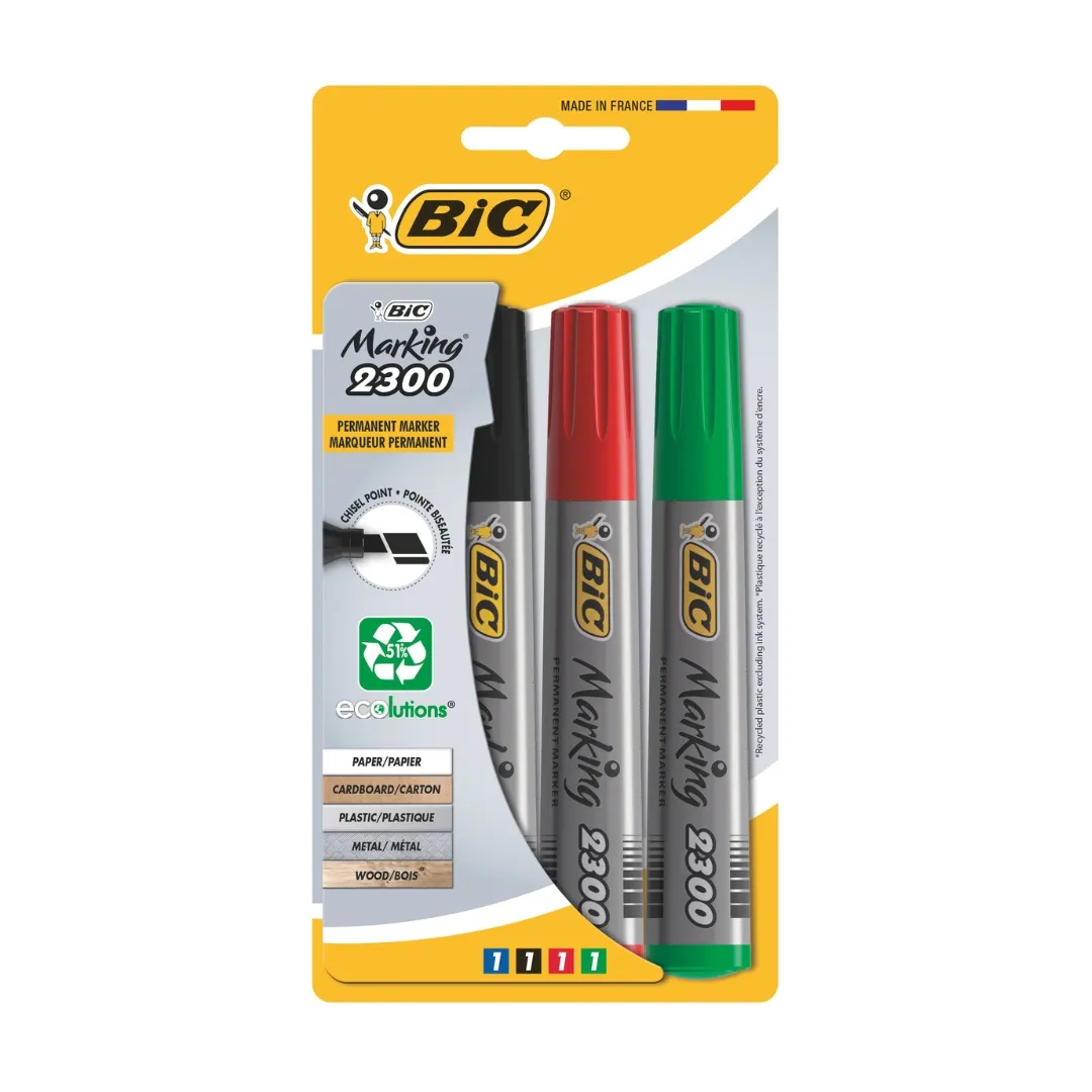 BIC MARCADOR PERMANENTE 4