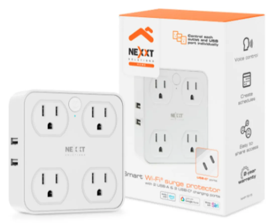 ENCHUFE SMART NEXXT/4 TOMAS/2USB/WIFI
