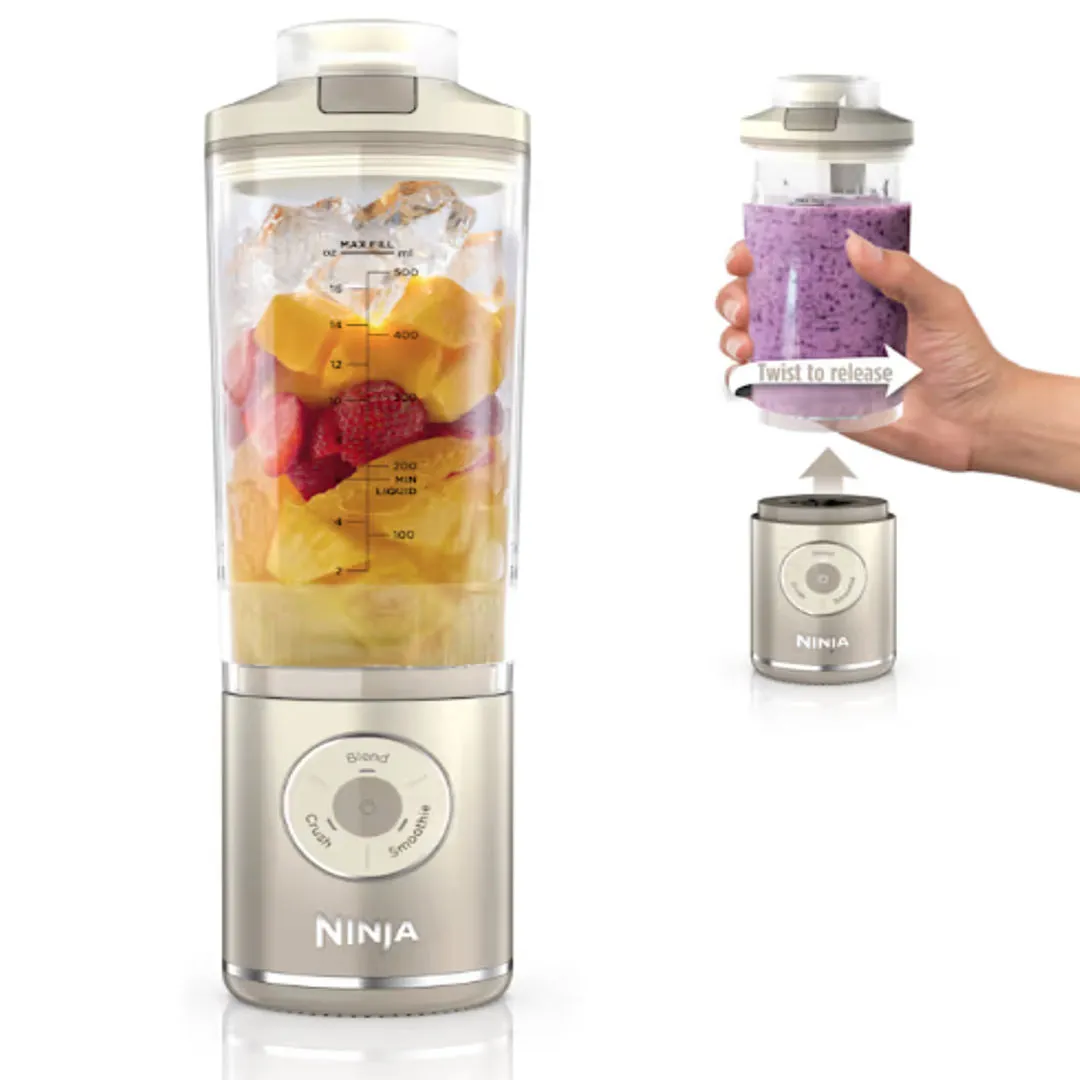 LICUADORA PORTATIL NINJA BLAST MAX CREMA
