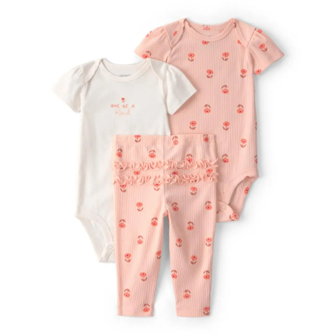 MAMELUCO MC C/PANT 3PCS FLORAL