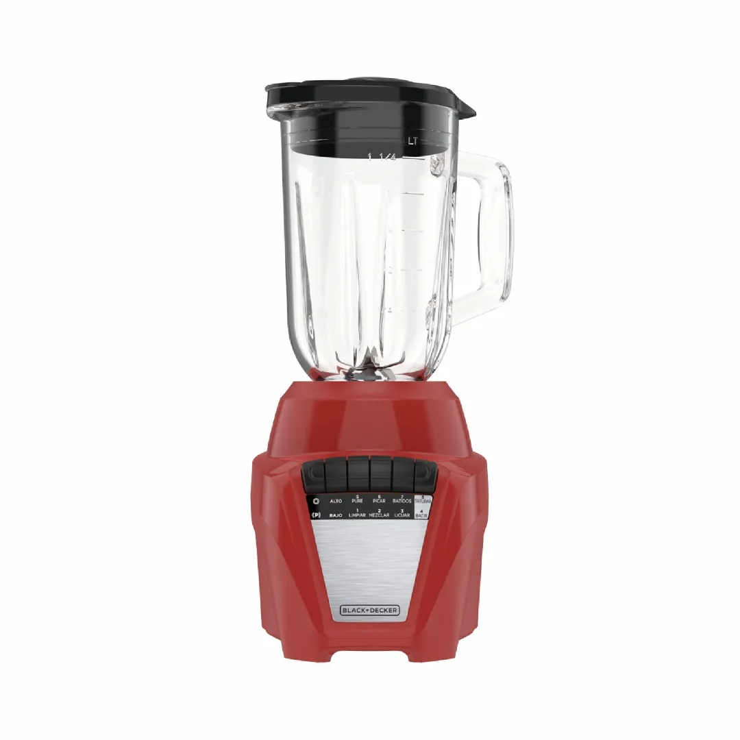 LICUADORA B&D ICE CRUSH ROJA 1.25L