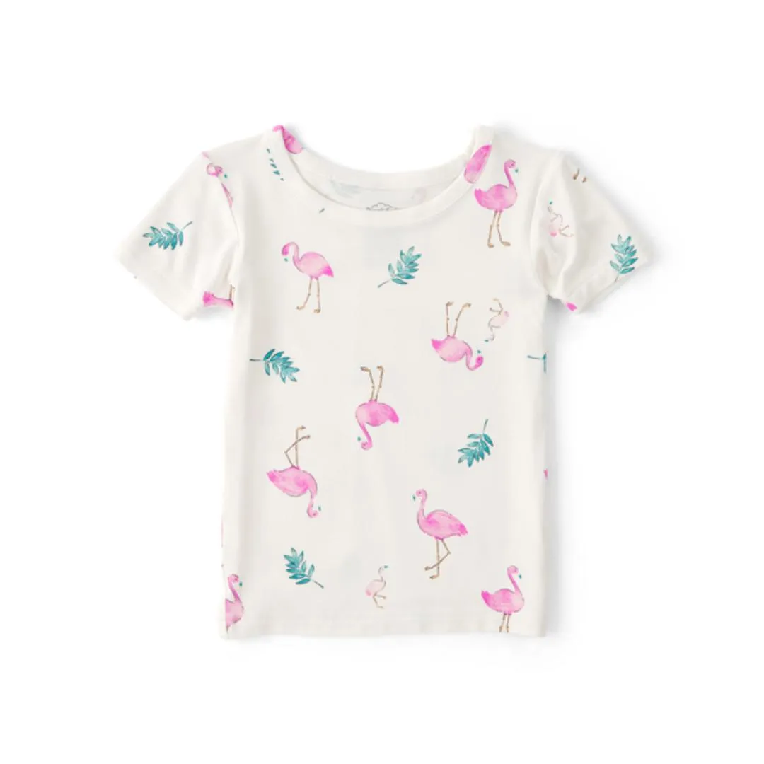 PIJAMA MC C/PANT FLAMINGO