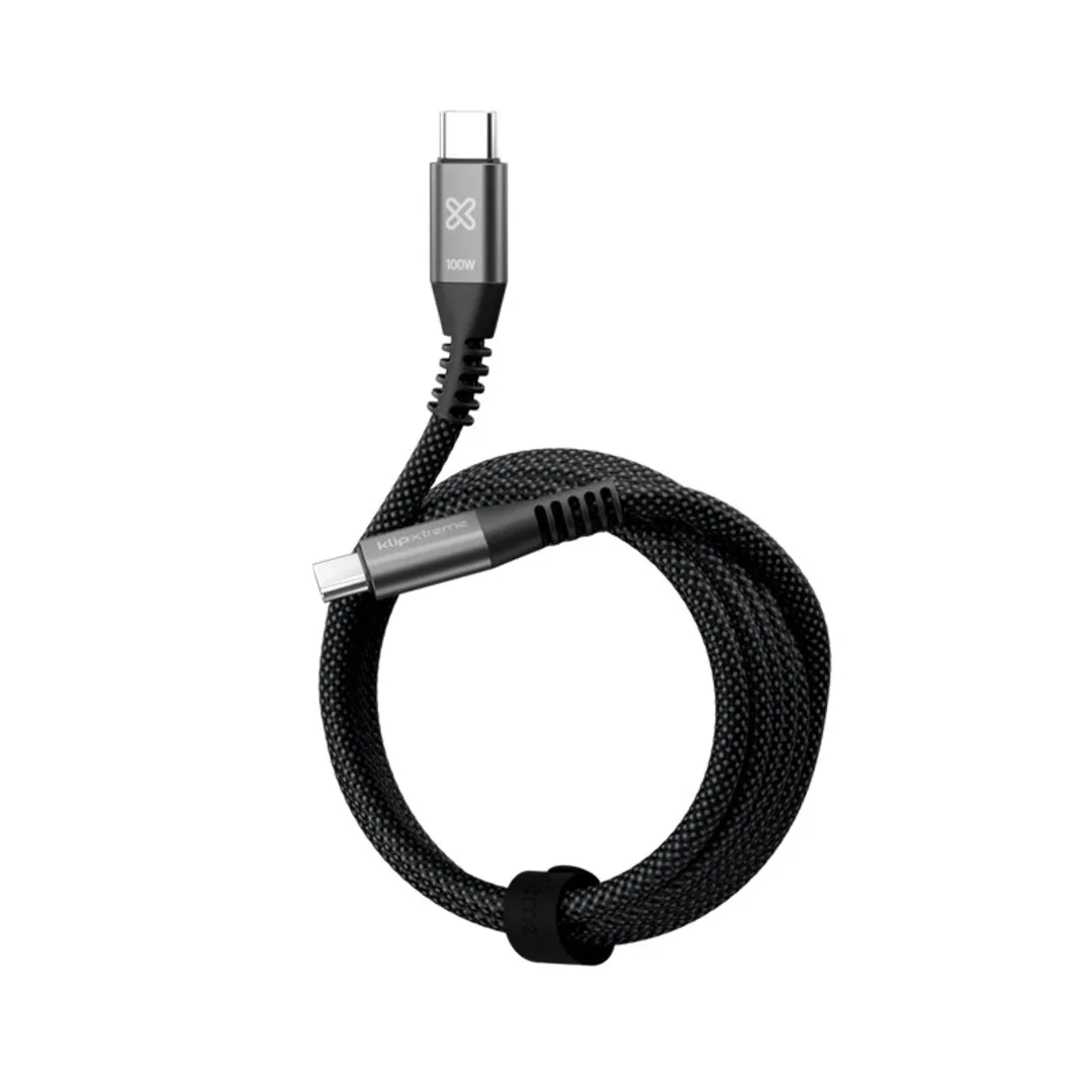 CABLE KLIP XTR/USB-C USB-C/100W/6FT/1.8M