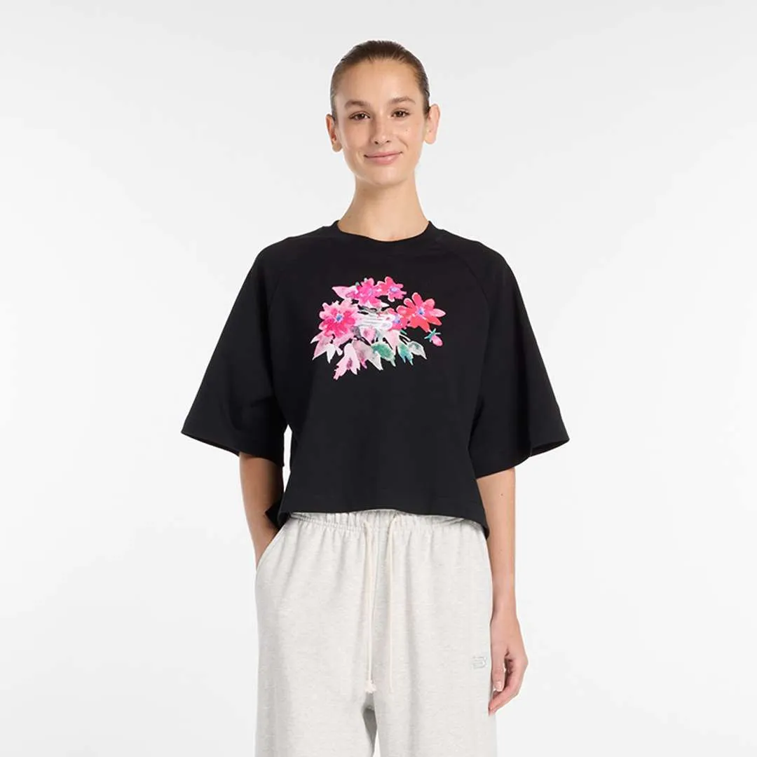 CAMISETA NEW BALANCE WATERCOLOR BOXY W