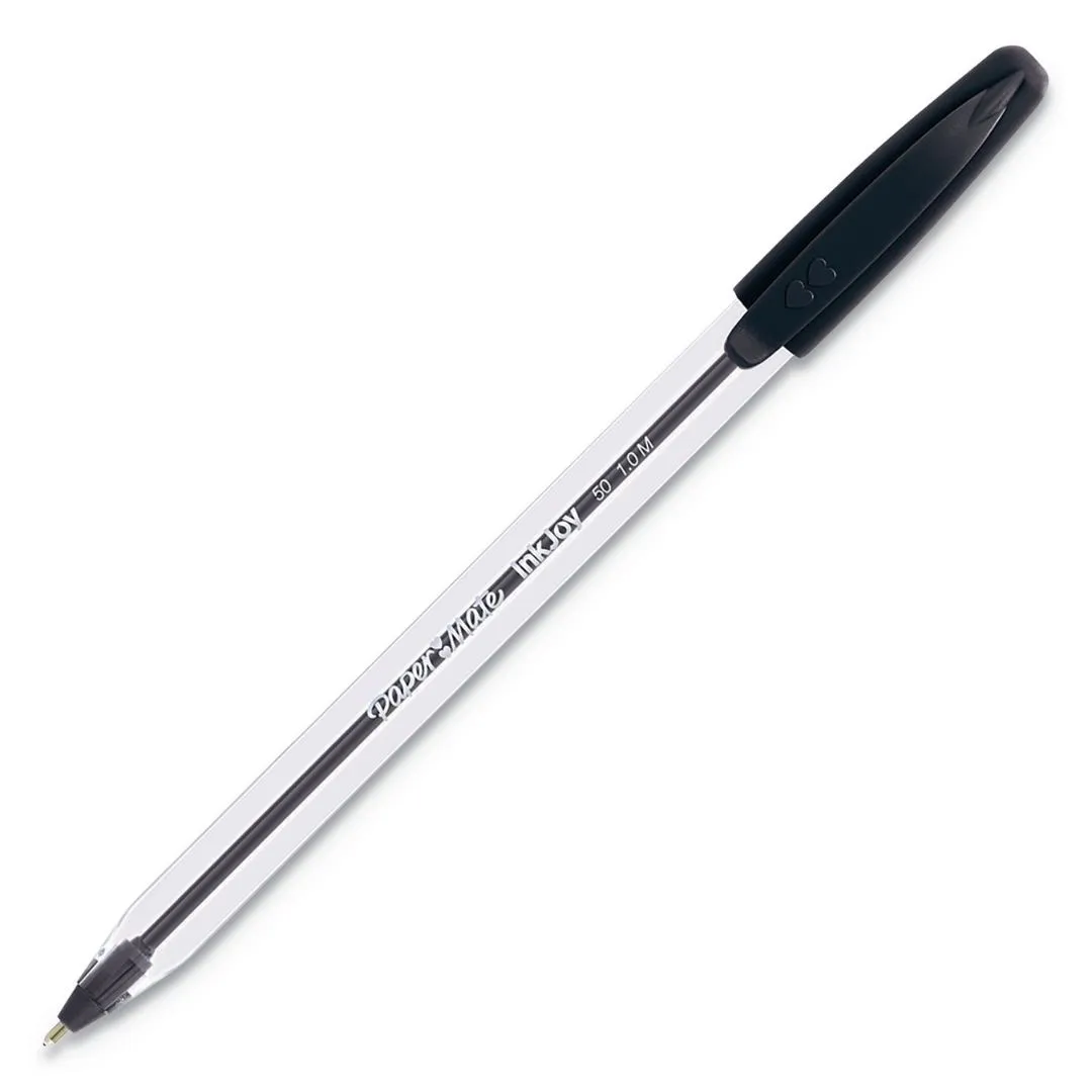 BOLIGRAFO INKJOY 100ST TRANS NEGRO